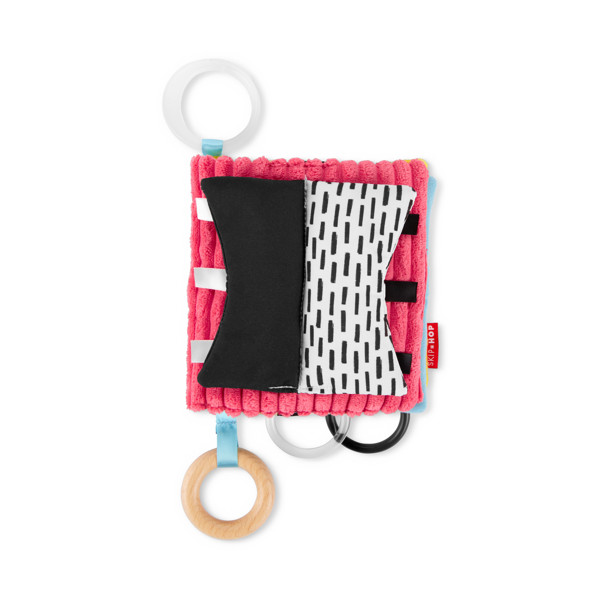 Skip Hop Discoverosity Soft Baby Activity Book - Montessori-Inspired.