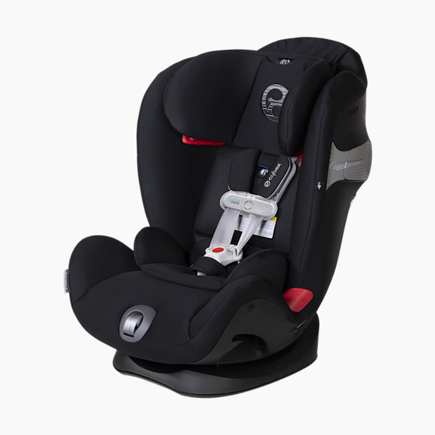 Cybex Eternis S SensorSafe All-in-One Convertible Car Seat - Lavastone Black.