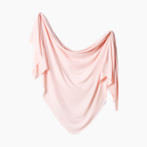 Copper Pearl Baby Swaddle Blanket - Premium Knit Baby Blanket, Large Soft Stretchy Receiving Blankets for Baby Girl, Swaddles for Newborn, Infant, and Toddler (Blush)