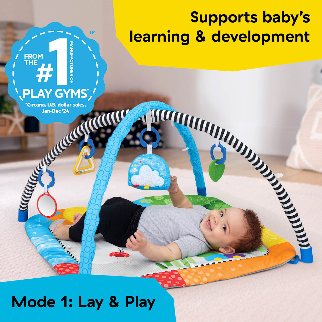 Baby Einstein Cal’s Curiosity Center FoldAway Play.