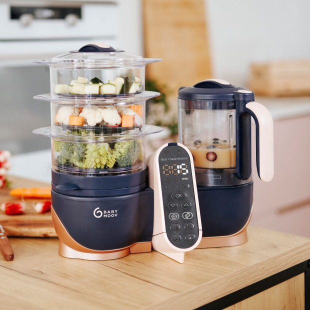 Babymoov Duo Meal Station 6-in-1 Food Prep System XL.