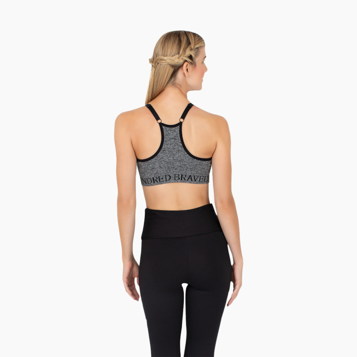 Kindred Bravely Sublime Support Low Impact Nursing & Maternity Sports Bra - Grey Heather, Small.