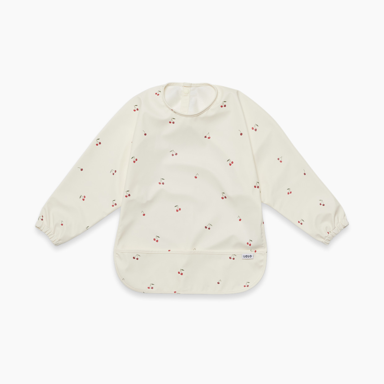 Lalo Smock Bib - Cherry.