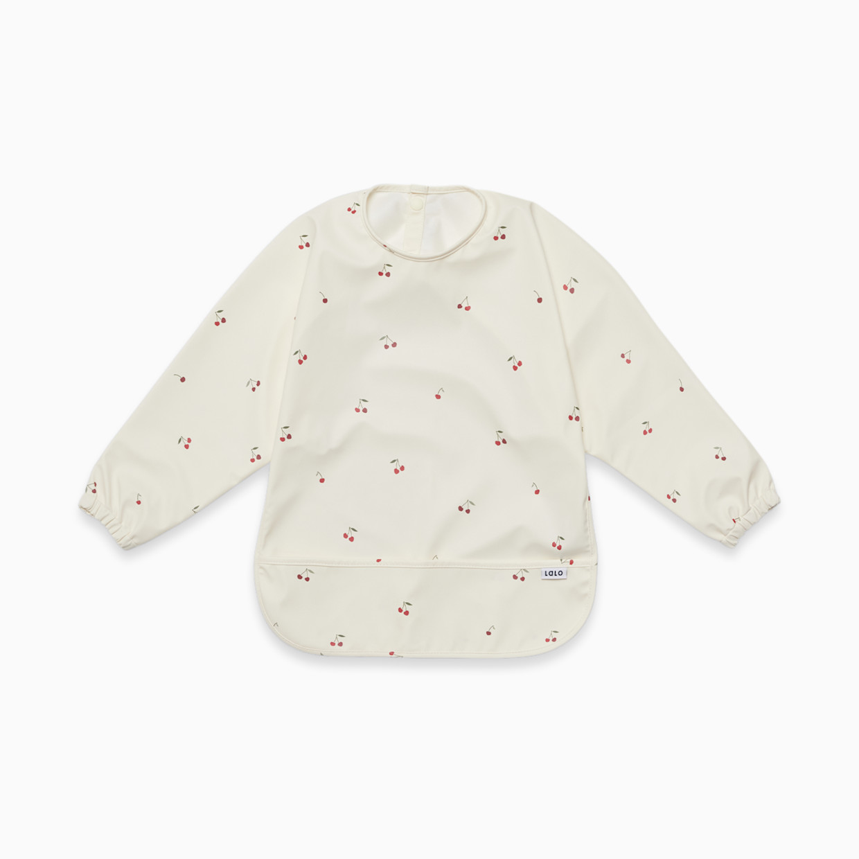 Lalo Smock Bib - Cherry.