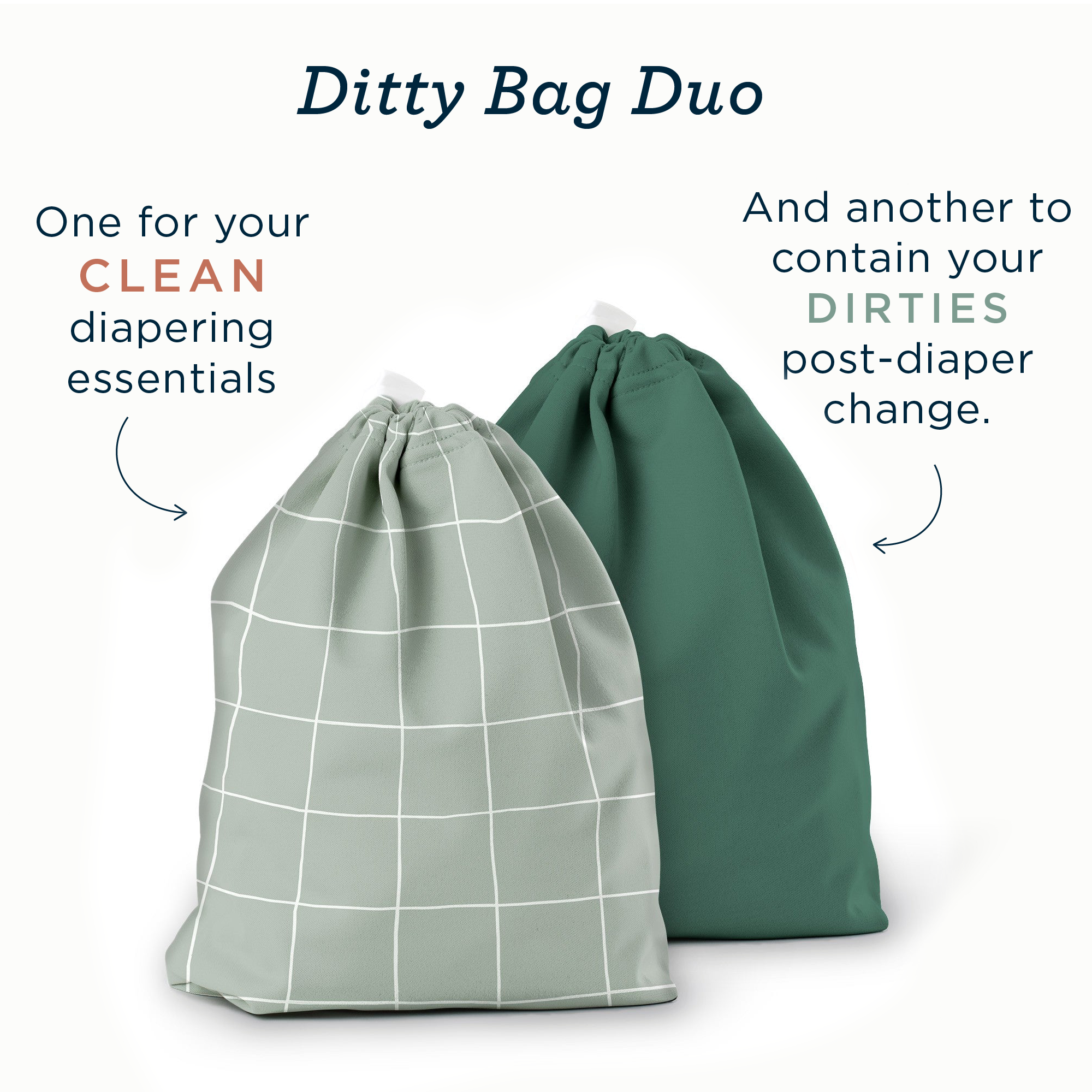 Esembly Waterproof Ditty Bag Wet Bags - Lattice Forest.