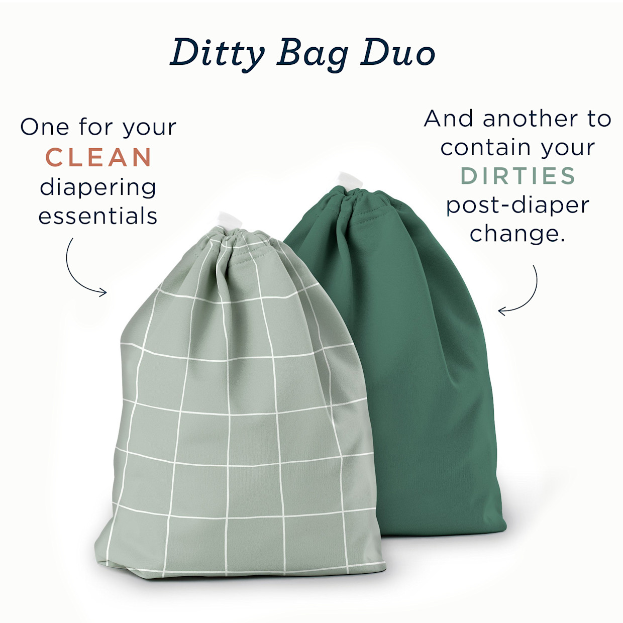 Esembly Waterproof Ditty Bag Wet Bags - Lattice Forest.