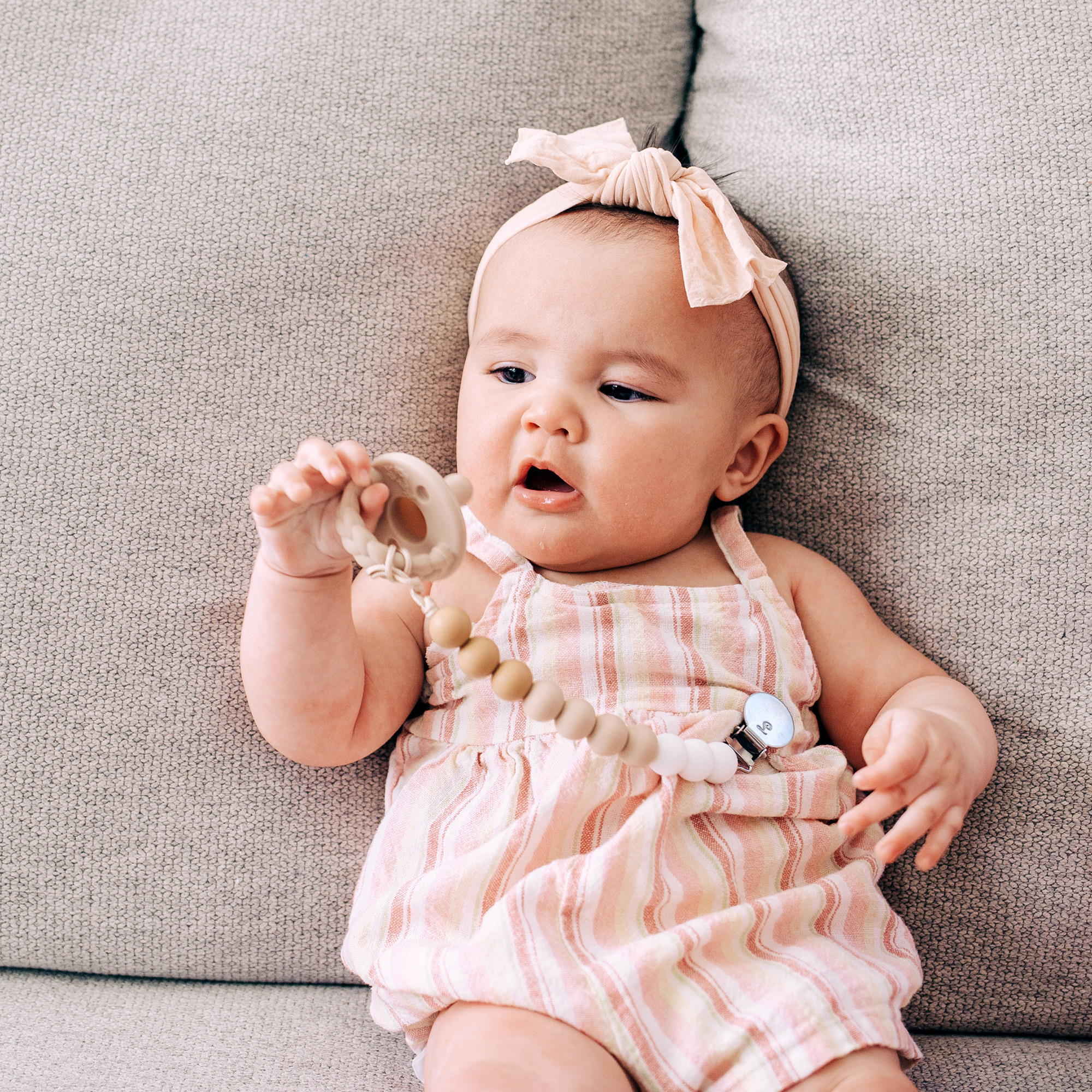 Loulou Lollipop Loulou Lollipop x Babylist Colorblock Silicone Pacifier