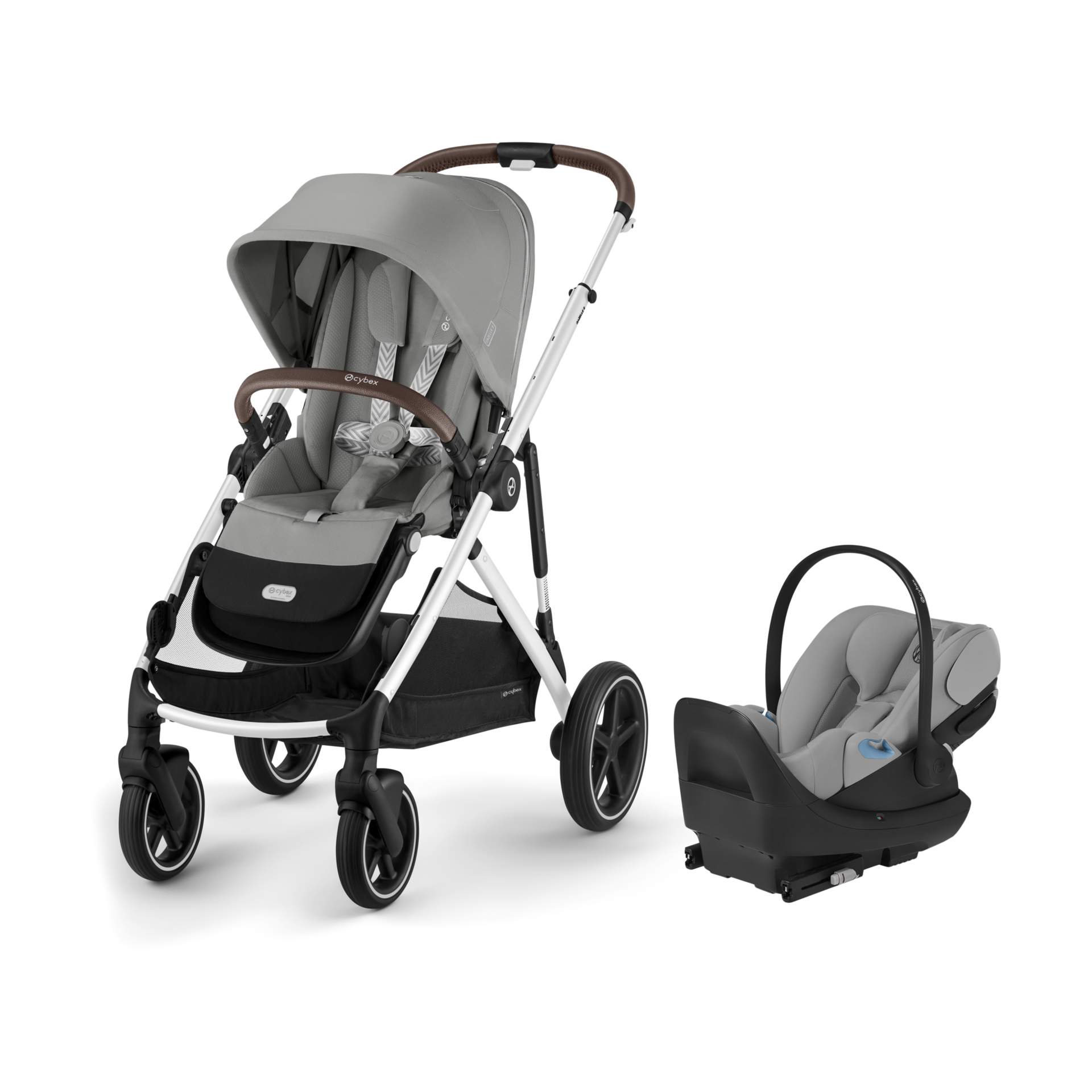 Thumbnail of Silver Frame With Stone Grey Seat