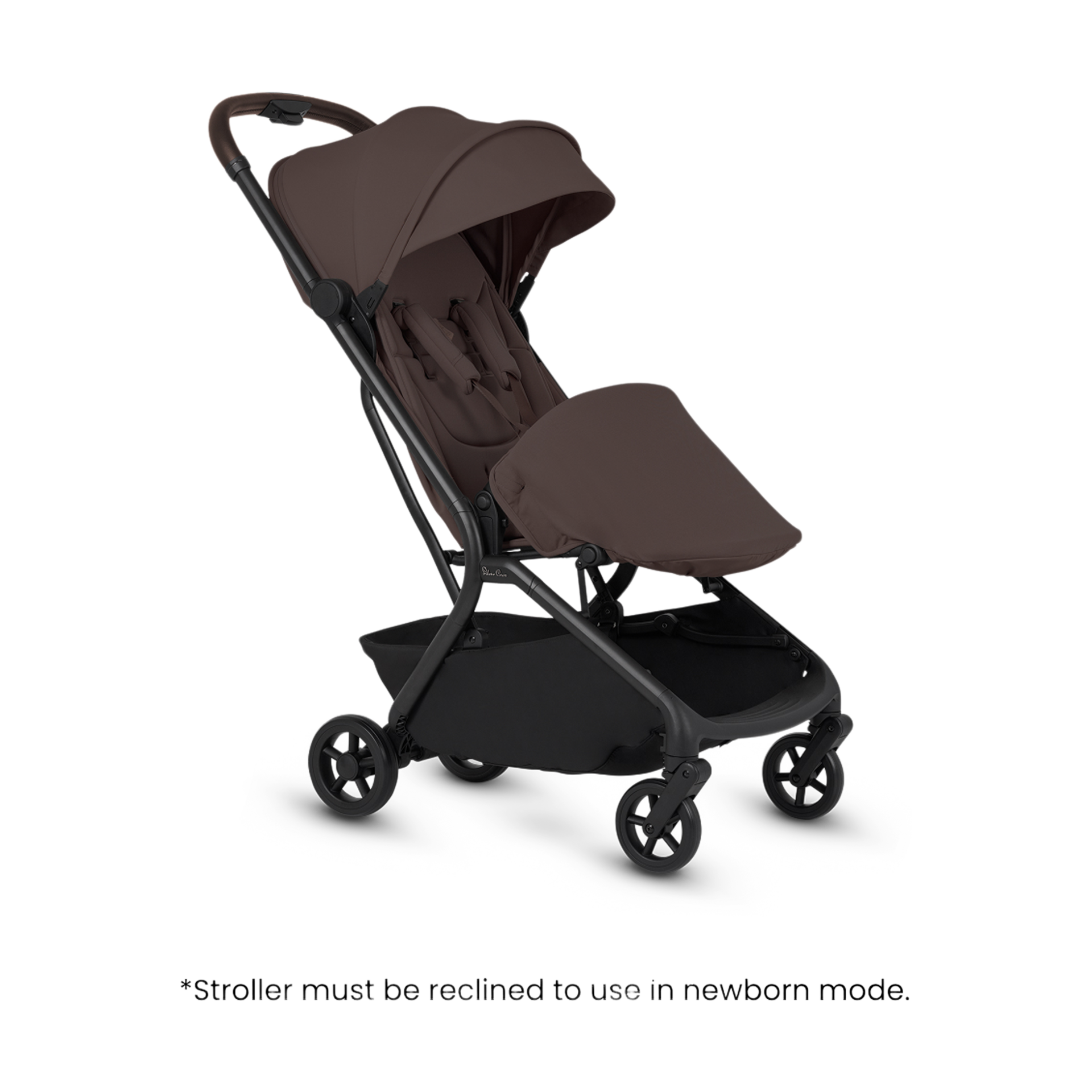 Silver Cross Nia Compact Travel Stroller - Chocolate.
