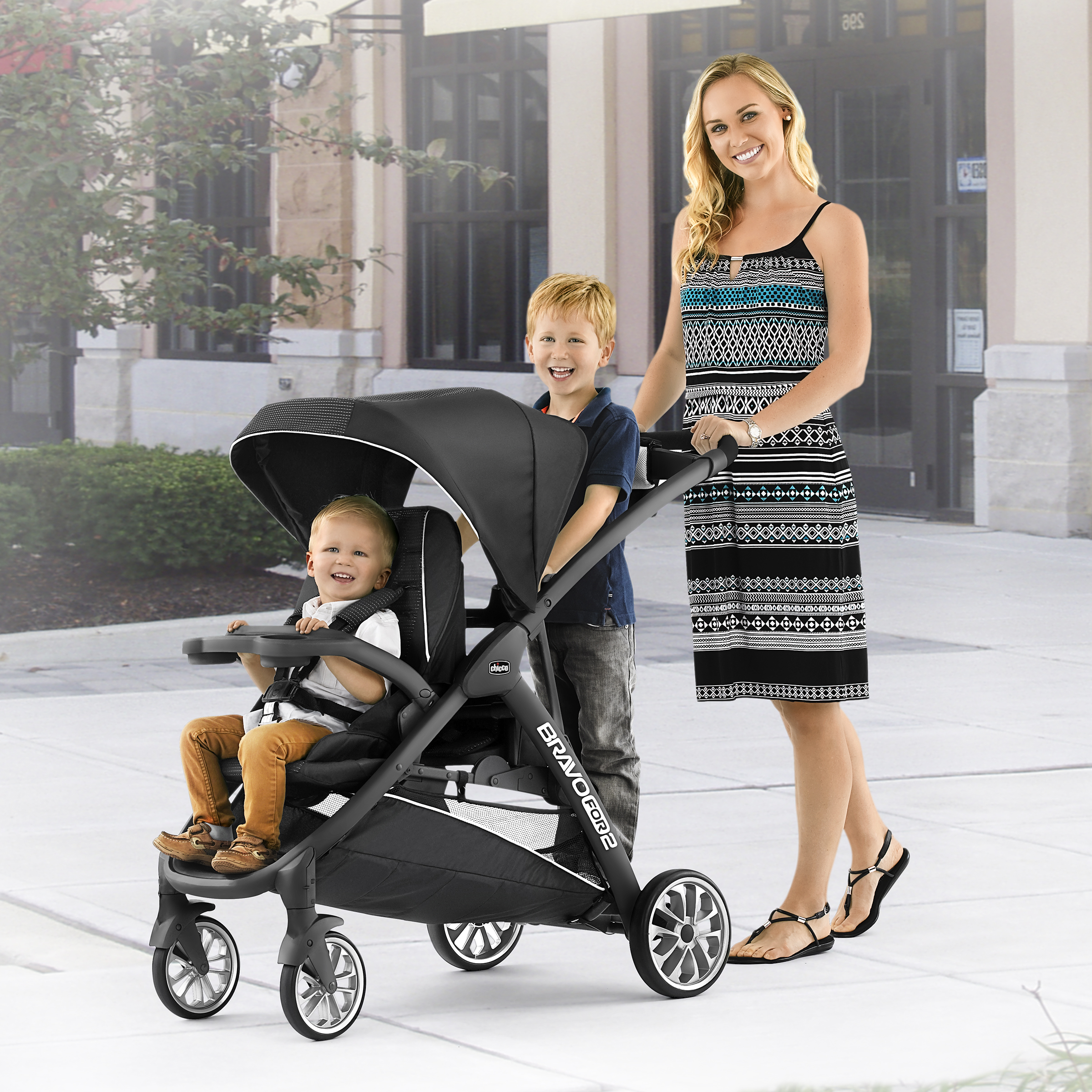 compact stroller and carseat