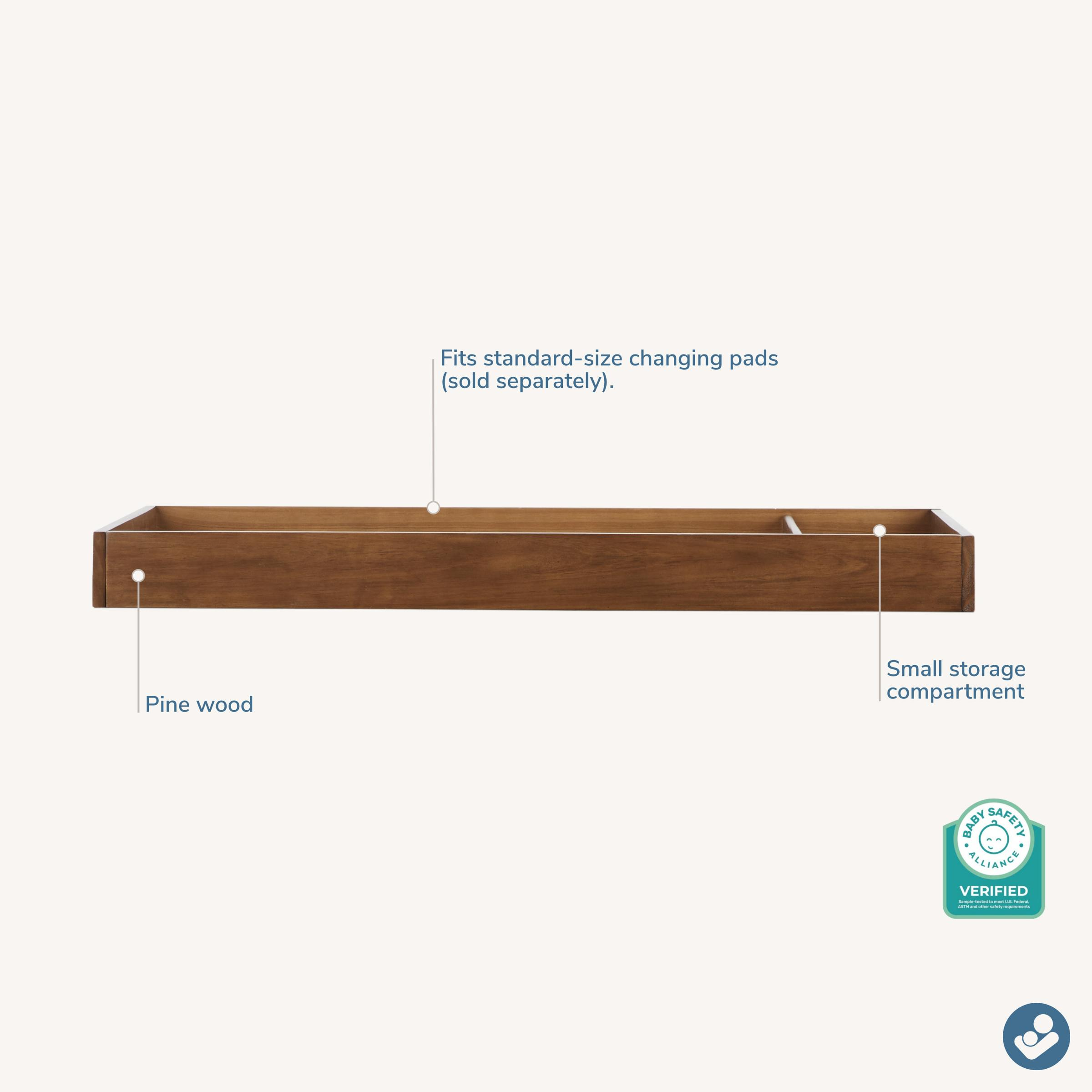 Maxi-Cosi Double Topper - Chestnut Stain.