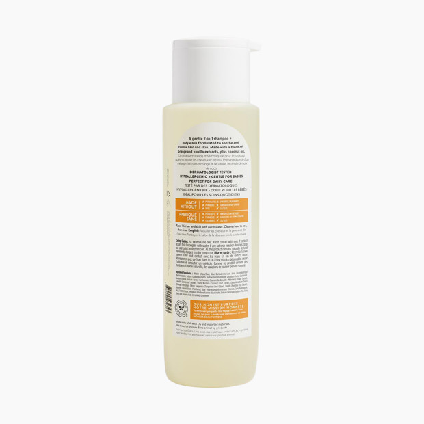 The Honest Company Shampoo & Body Wash - Sweet Orange Vanilla, 18oz.