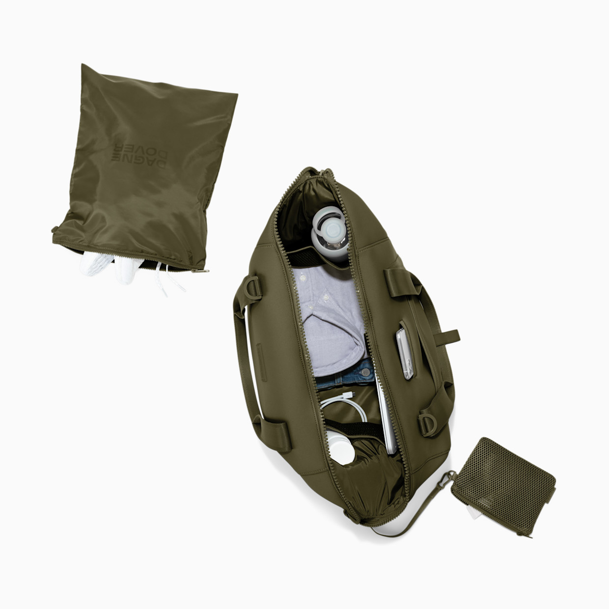 Dagne Dover Landon Carryall - Dark Moss.