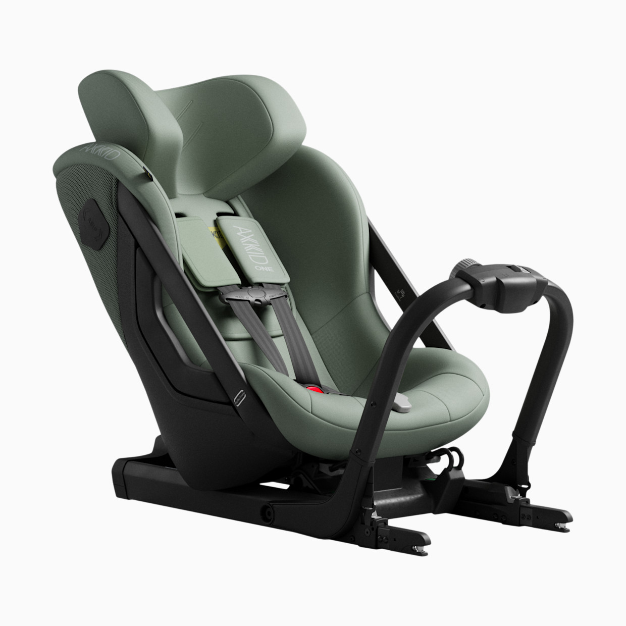AXKID ONE 3 Extended Rear Facing Car Seat - Nordic Bloom Green.