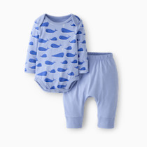 Thumbnail of Whales On Light Blue