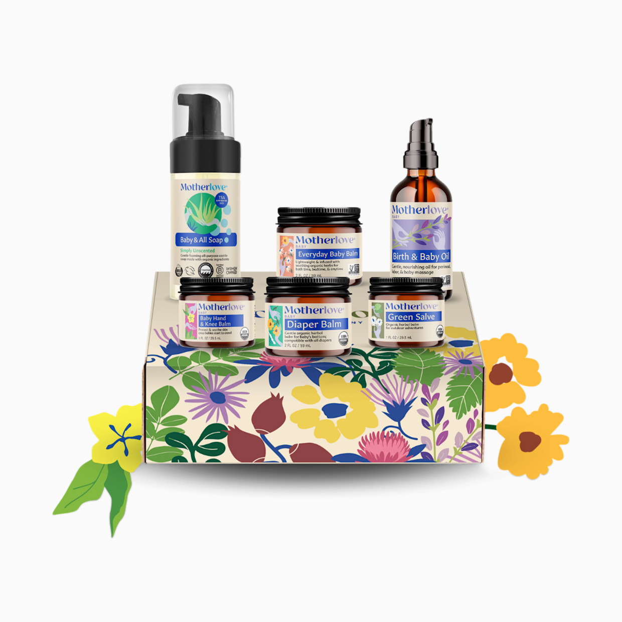 Motherlove Baby Care Gift Box.