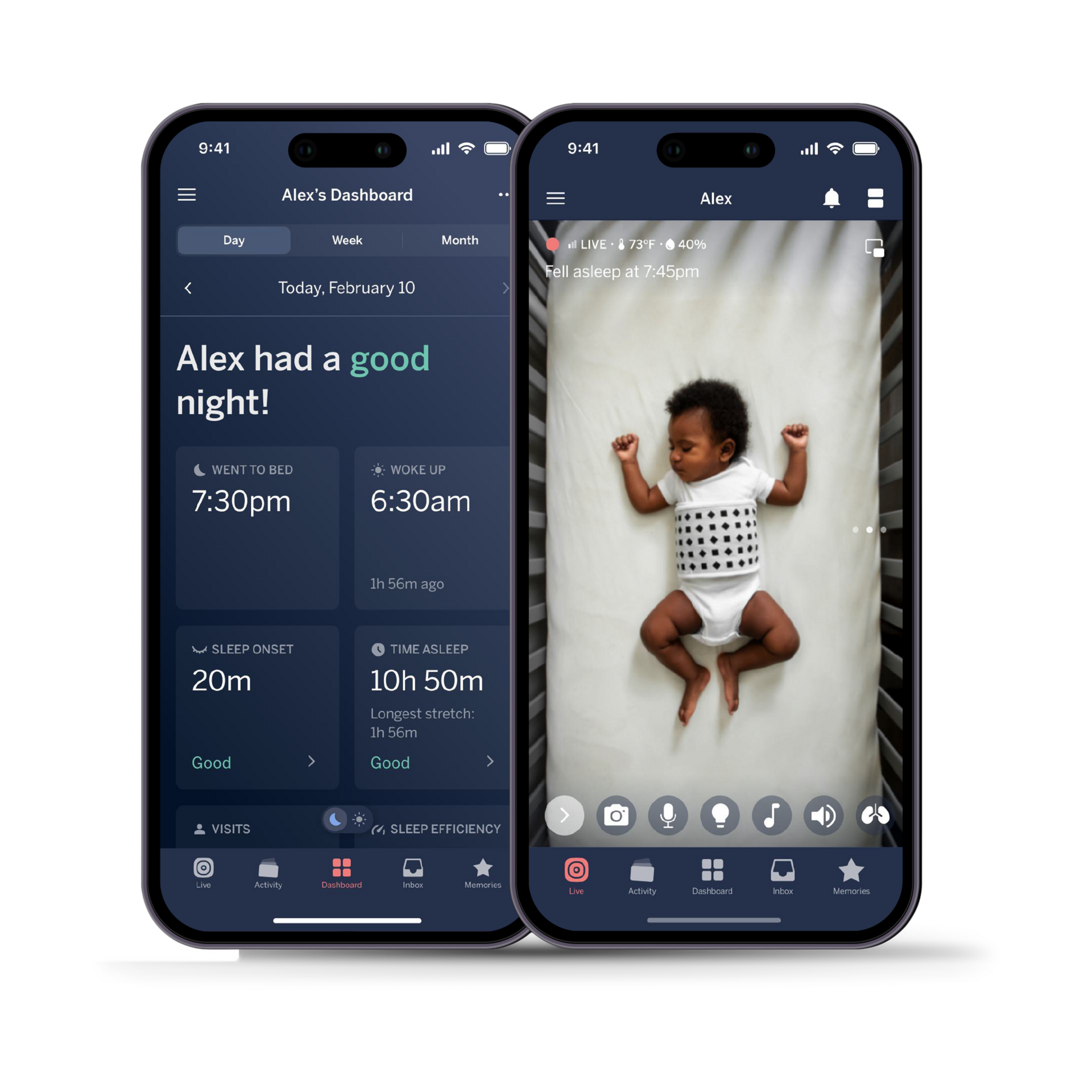 Nanit Pro Smart Baby Monitor and Wall Mount.