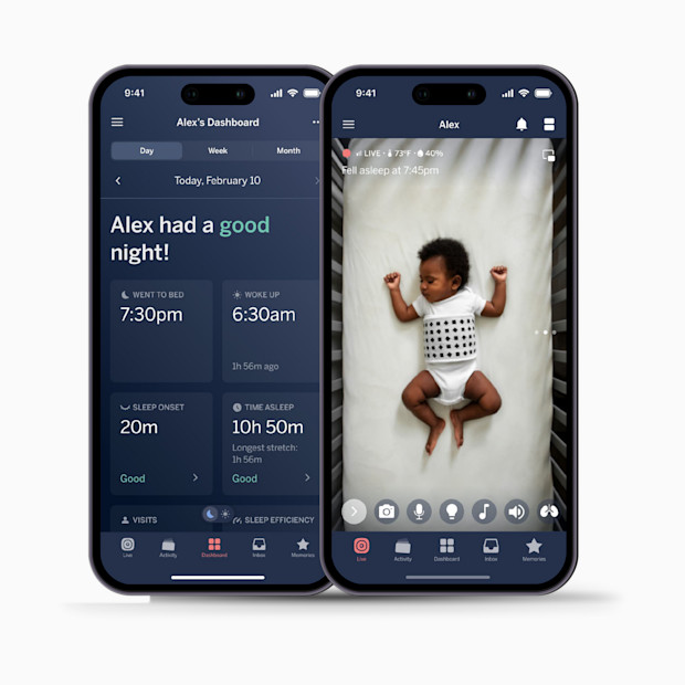 Nanit Pro Smart Baby Monitor and Wall Mount.