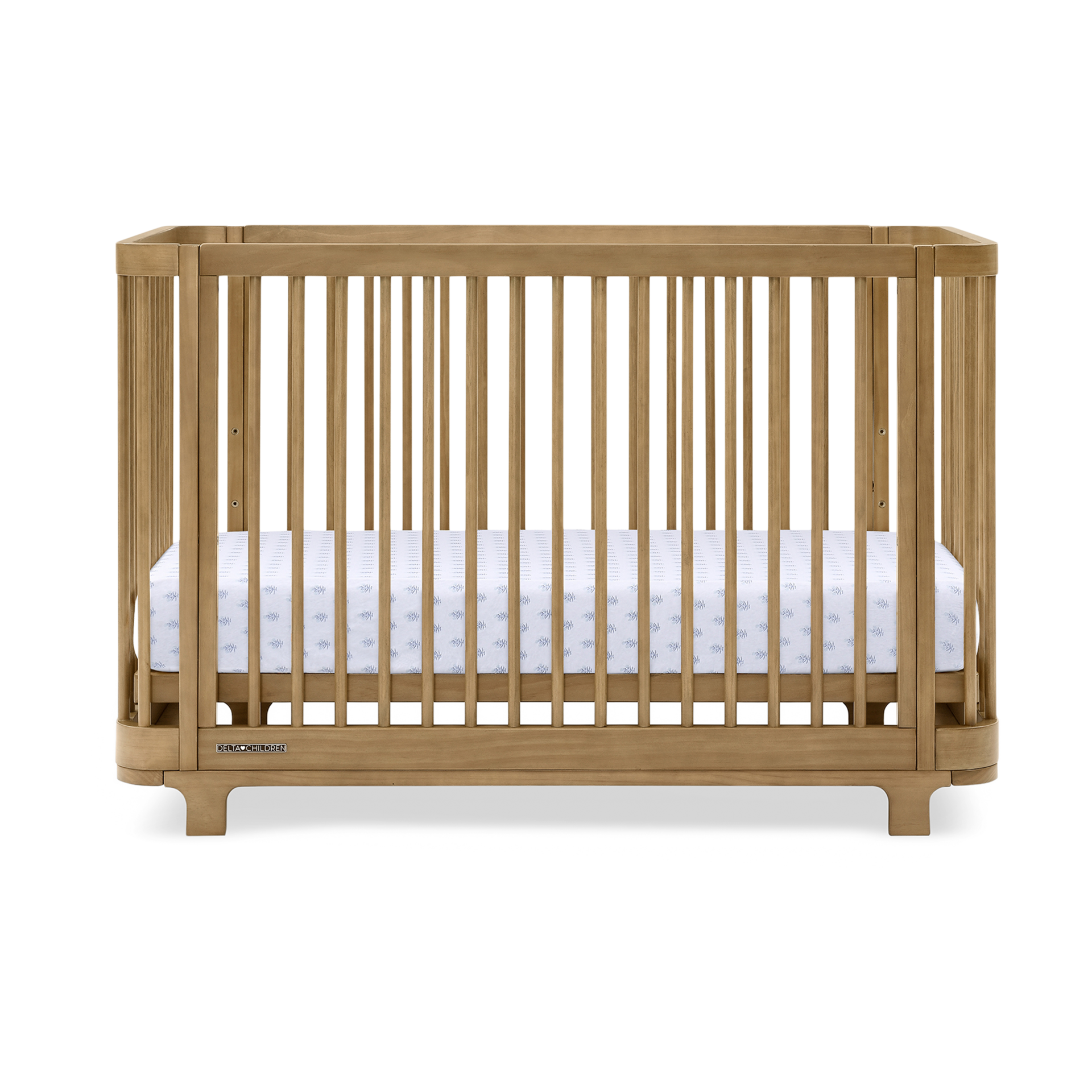 Delta Children Nest 4-in-1 Convertible Crib - Acorn.