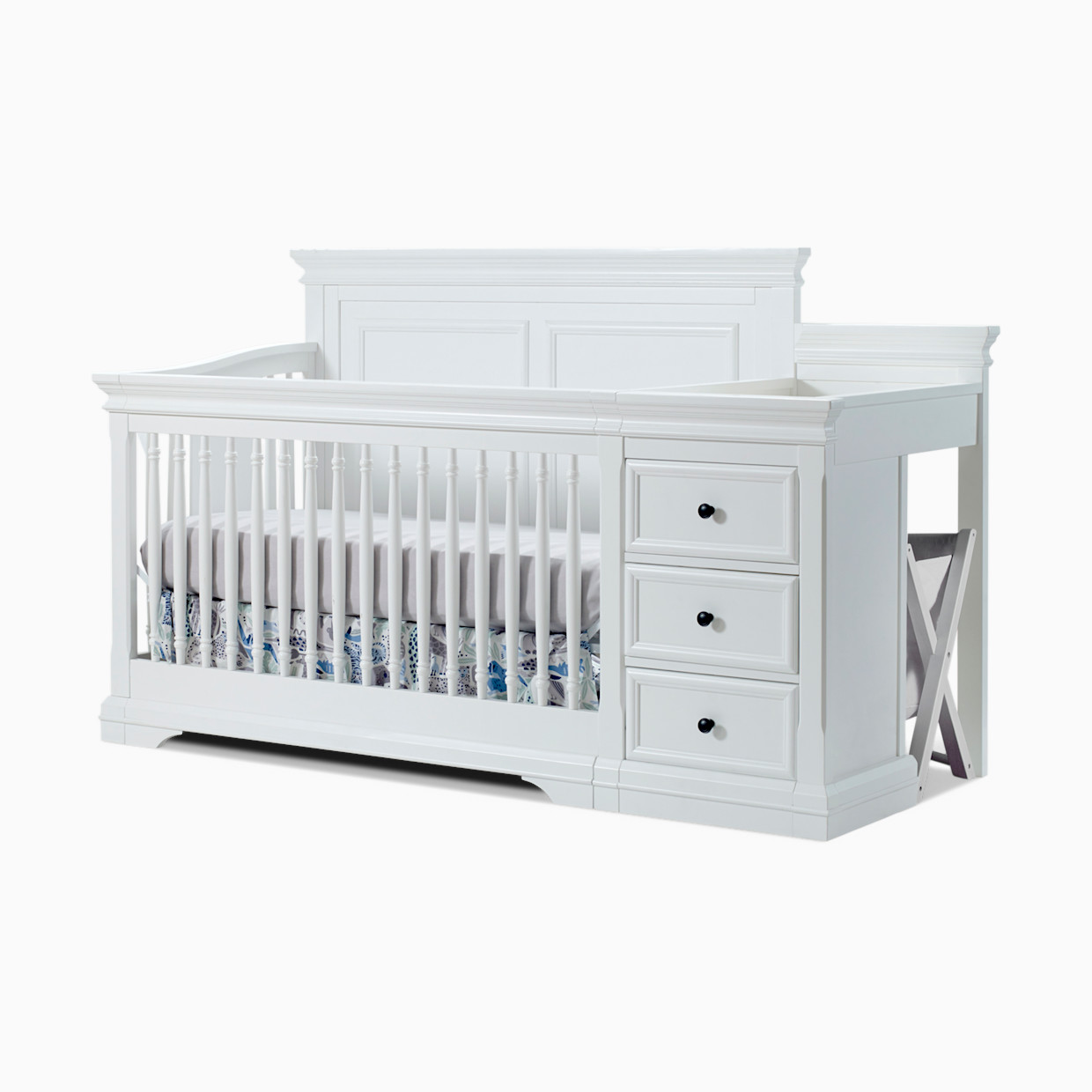 Sorelle Portofino Crib & Changer - White.