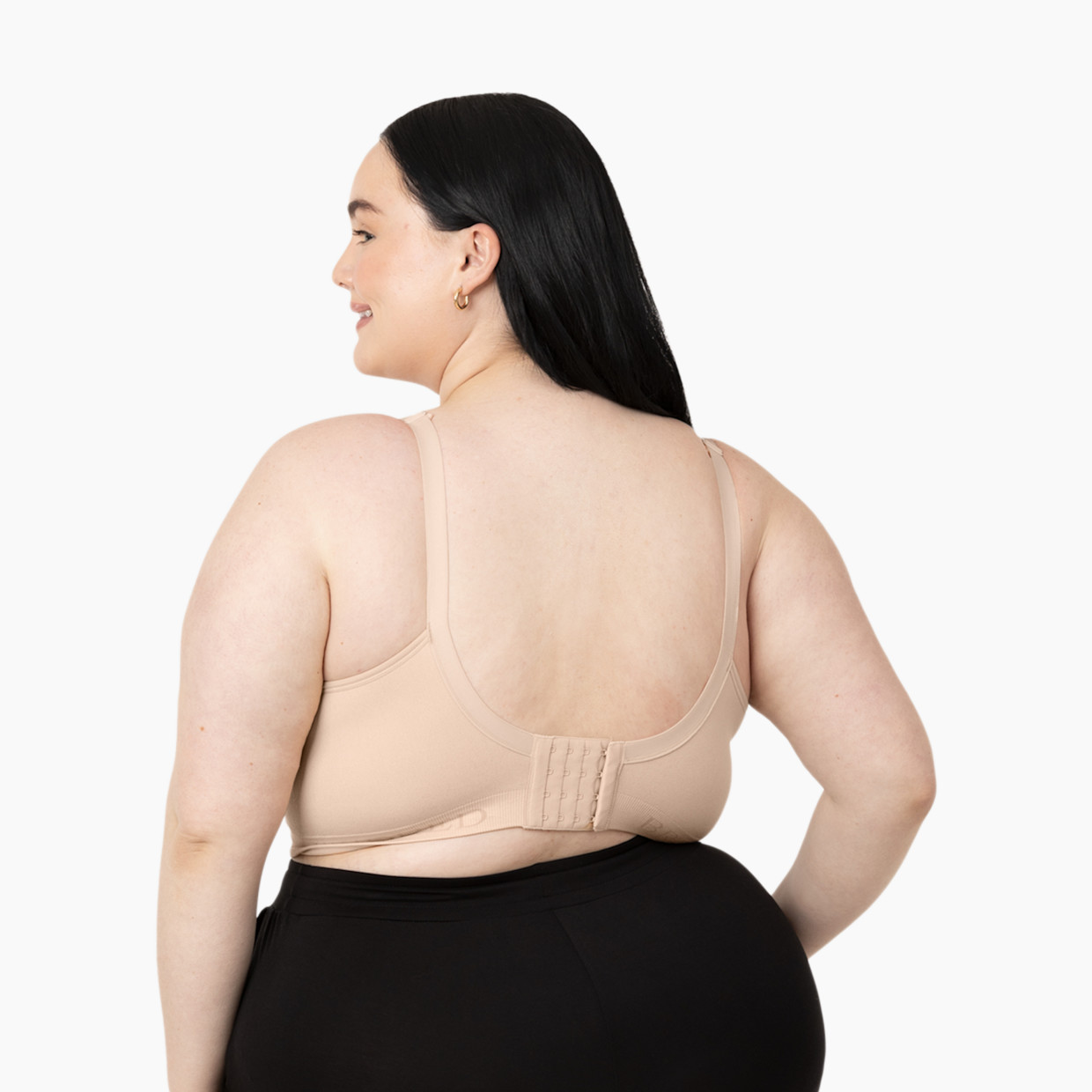 Kindred Bravely Signature Sublime Contour Maternity & Nursing Plunge Bra - Beige, X-Large Busty.