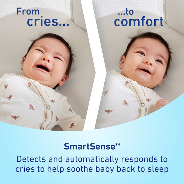 SmartSense Soothing Baby Bassinet.
