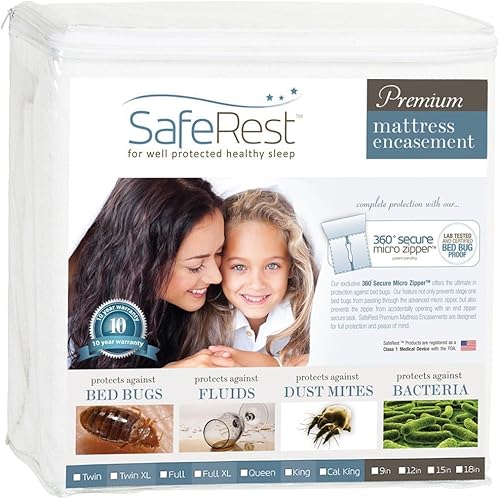 SafeRest Zippered Mattress Protector.