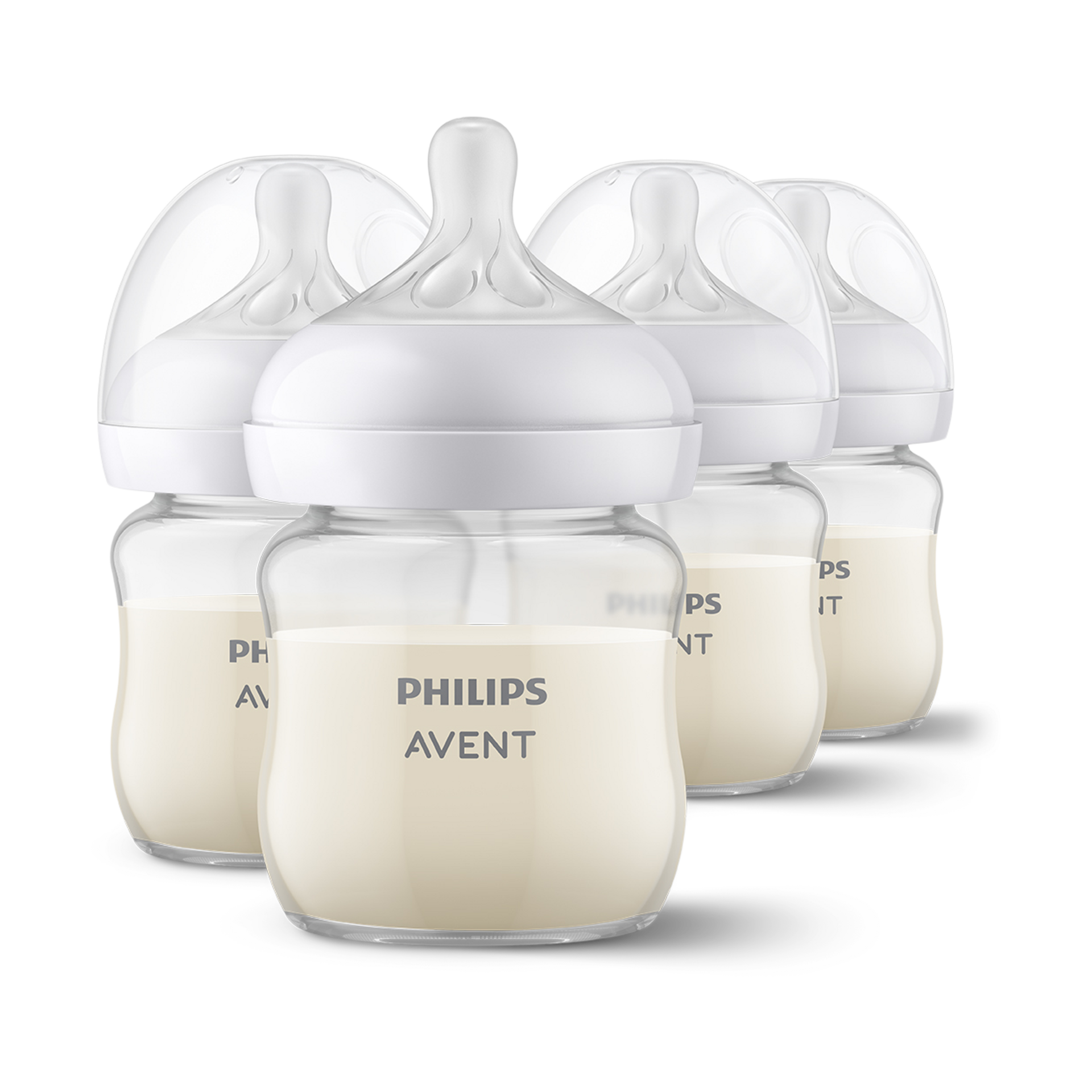 Philips Avent Glass Natural Baby Bottle - 4 Oz, 4.