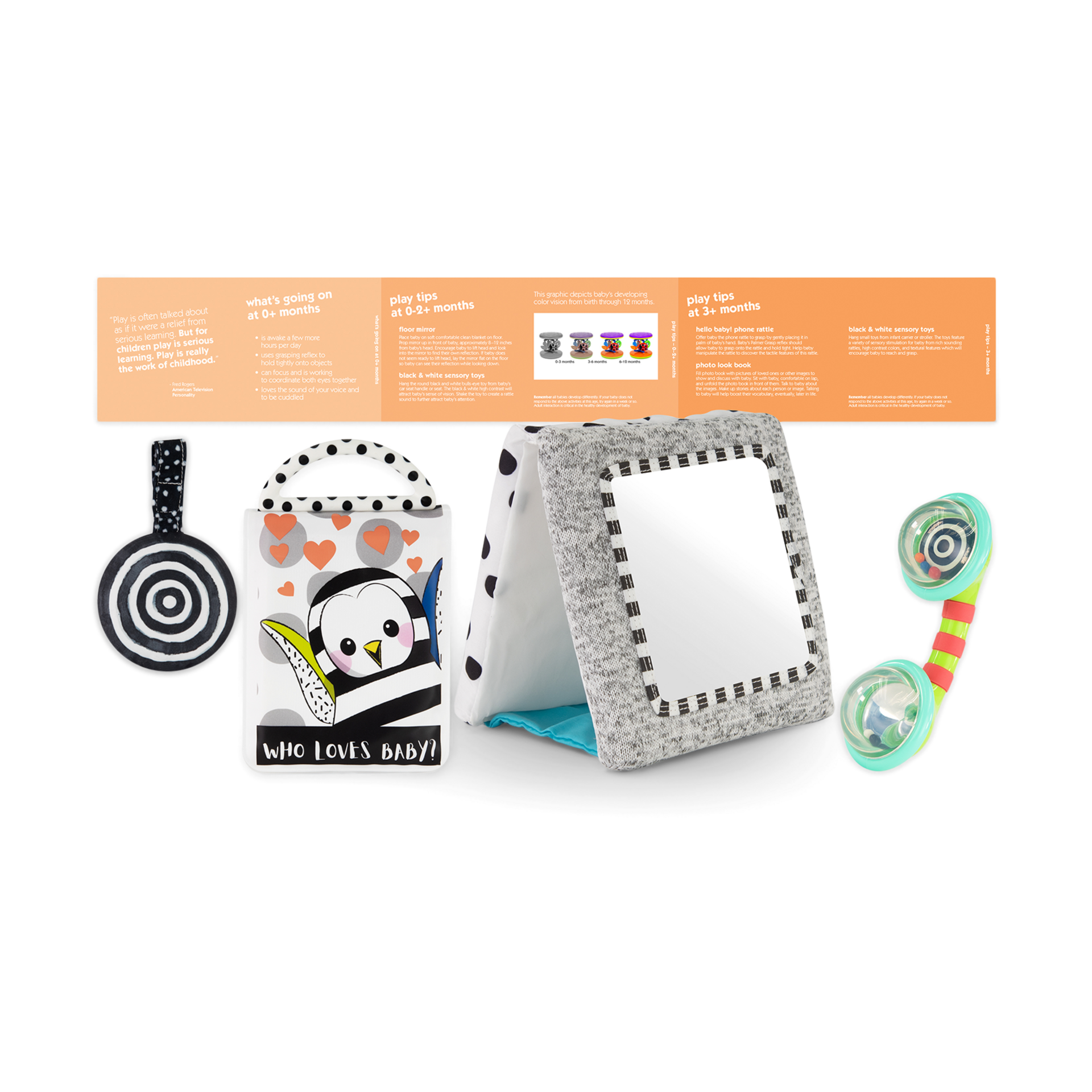 Sassy Look & Learn Baby Box Set.