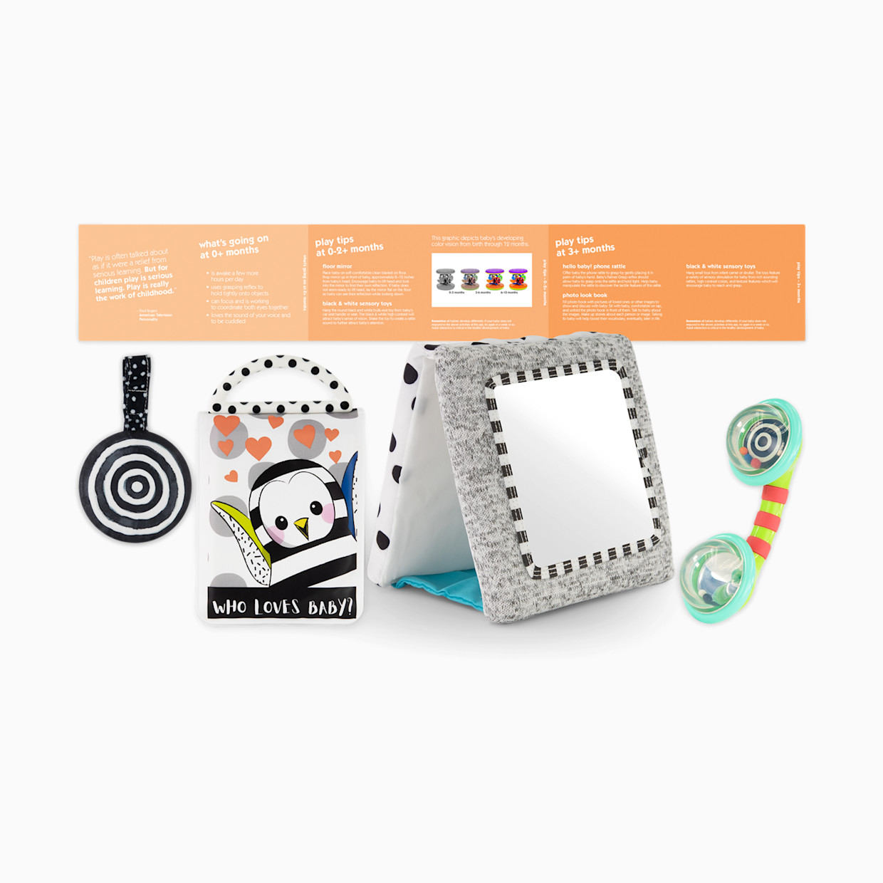 Sassy Look & Learn Baby Box Set.