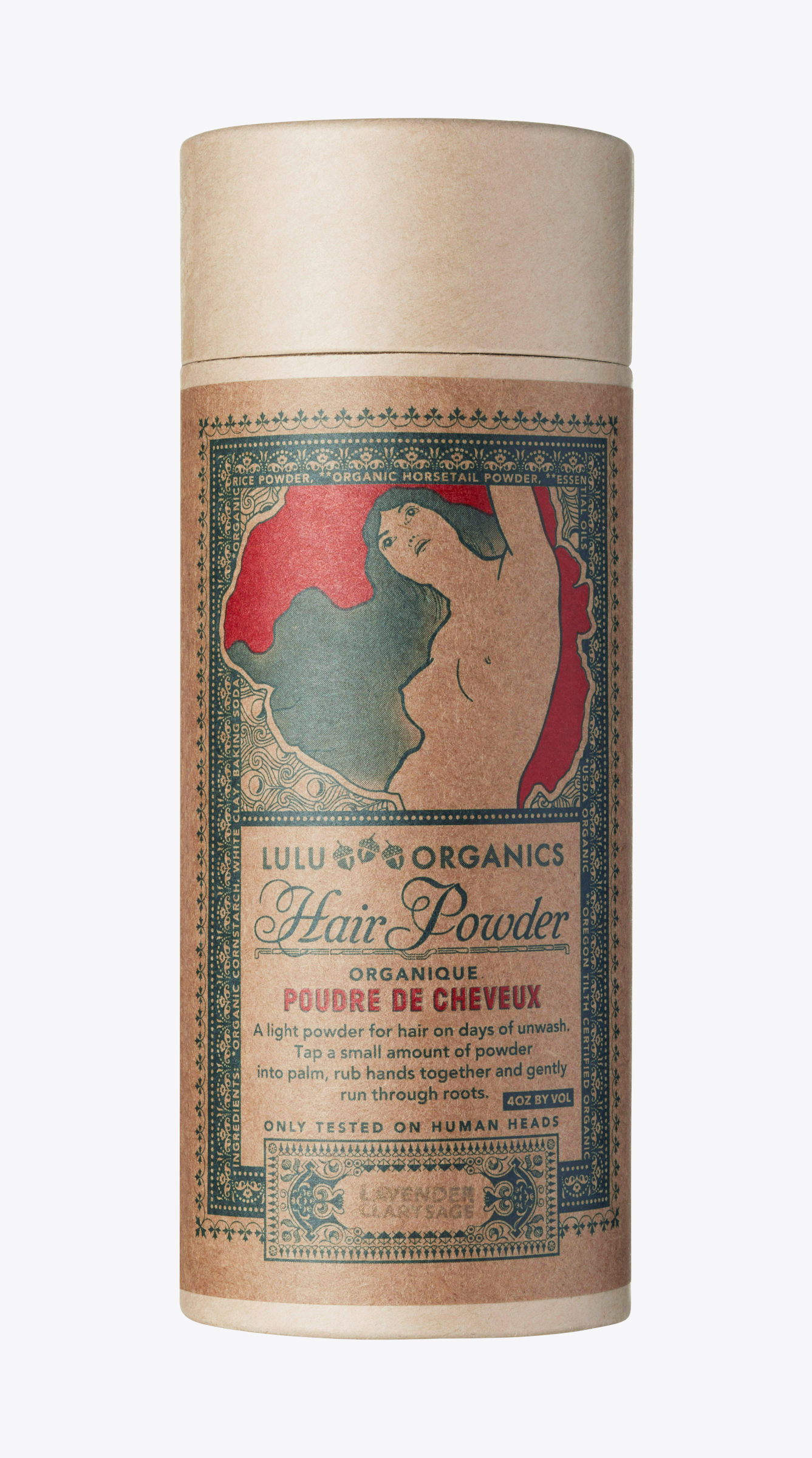 Lulu Organics Hair Powder in Lavender and Sage  - $27.00.