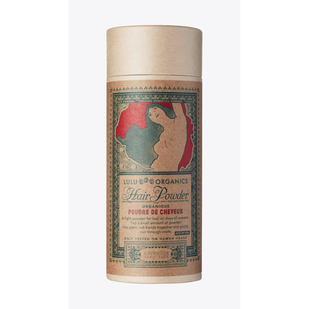 Lulu Organics Hair Powder in Lavender and Sage - $27.00.