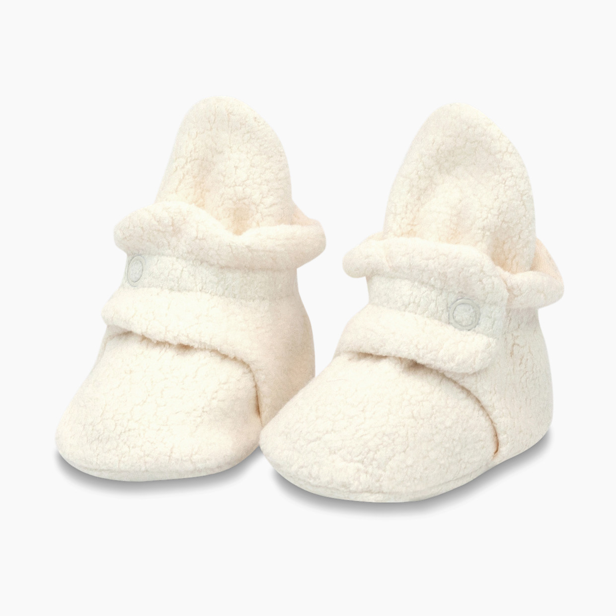 Zutano Cozie Fleece Bootie - Cream, 3 M.