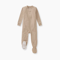 Burt's Bees Baby Unisex Baby Honeysoft Sleeper Pajamas, Zip Front Non-slip Footed Footie Pjs, Organic Cotton & Lyocell
