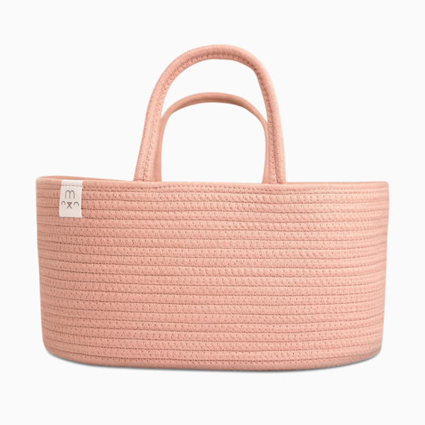 Natemia Rope Diaper Caddy Organizer - Misty Rose.