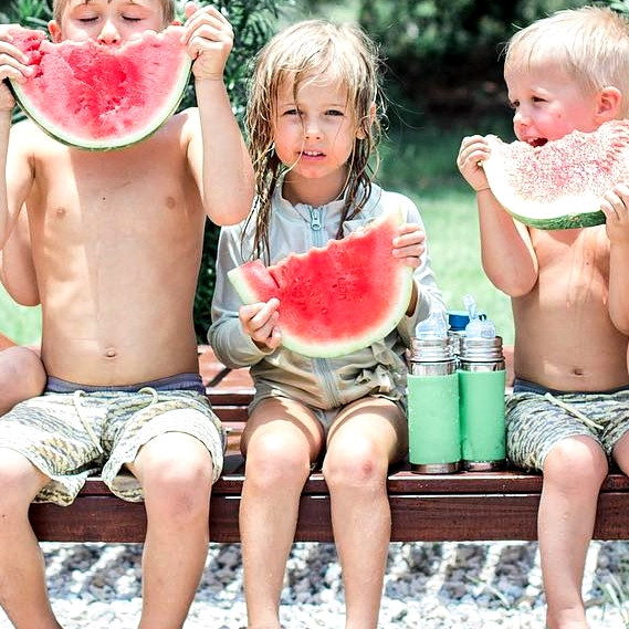 Pura Stainless Steel Baby Bottle - Moss, 9oz.