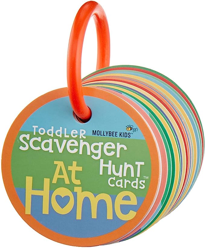 MOLLYBEE KIDS Toddler Scavenger Hunt Cards.