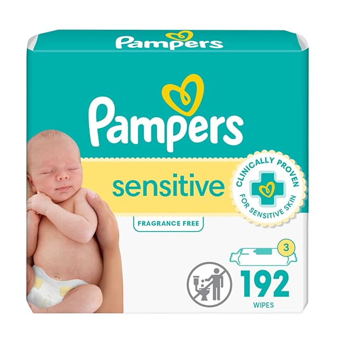 Pampers Sensitive Baby Wipes - $7.29.