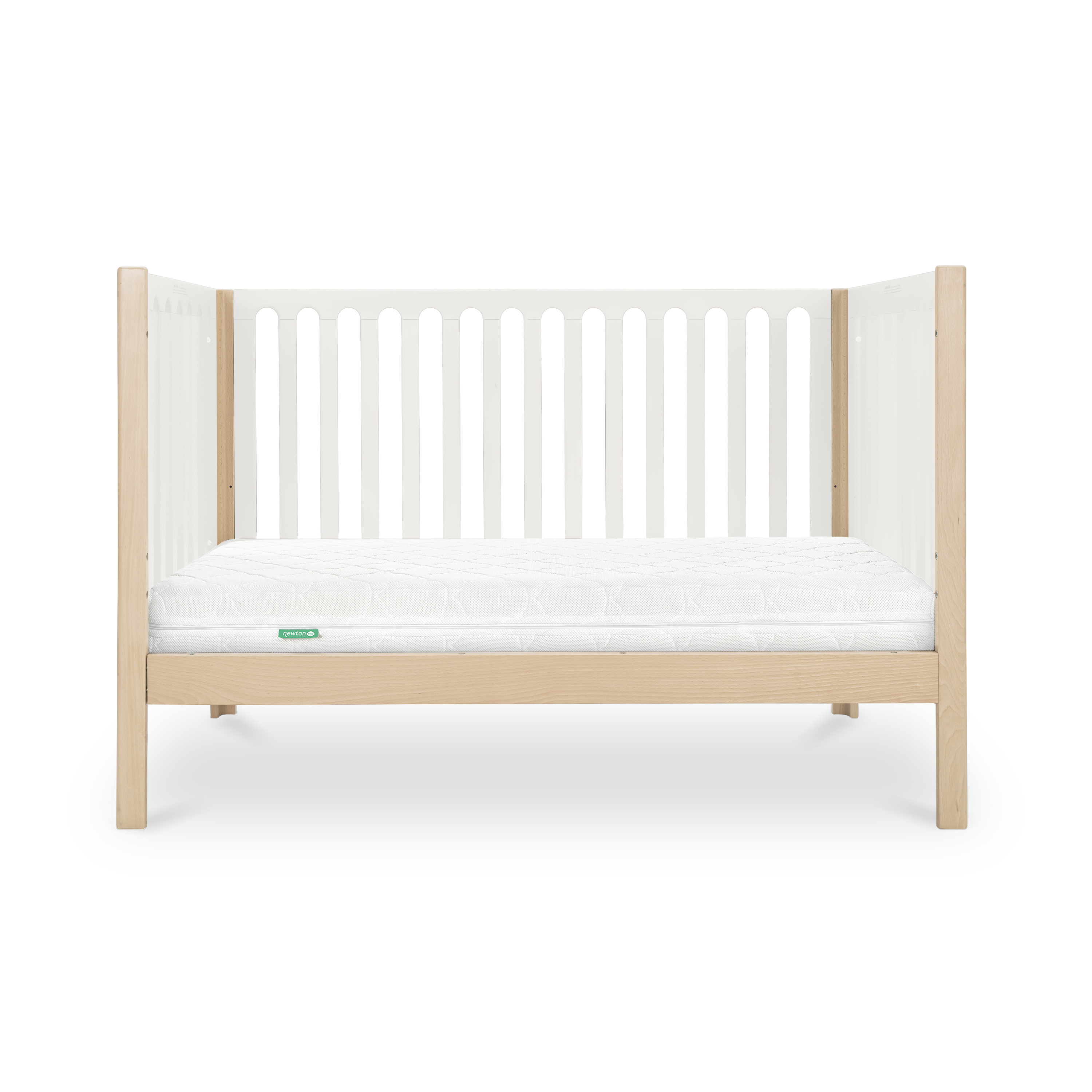 Newton Baby Galileo 3-in-1 Convertible Crib - Off-White/Natural.