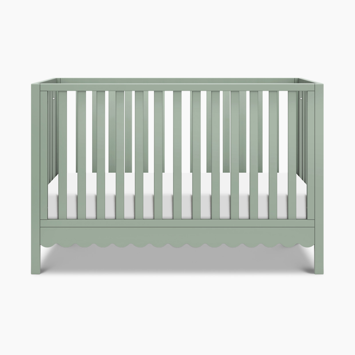 daVinci Sammy Scallop 4-in-1 Convertible Crib - Light Sage.