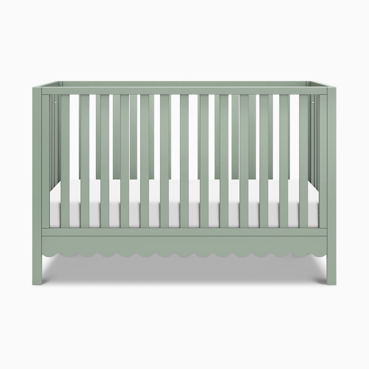 daVinci Sammy Scallop 4-in-1 Convertible Crib - Light Sage.