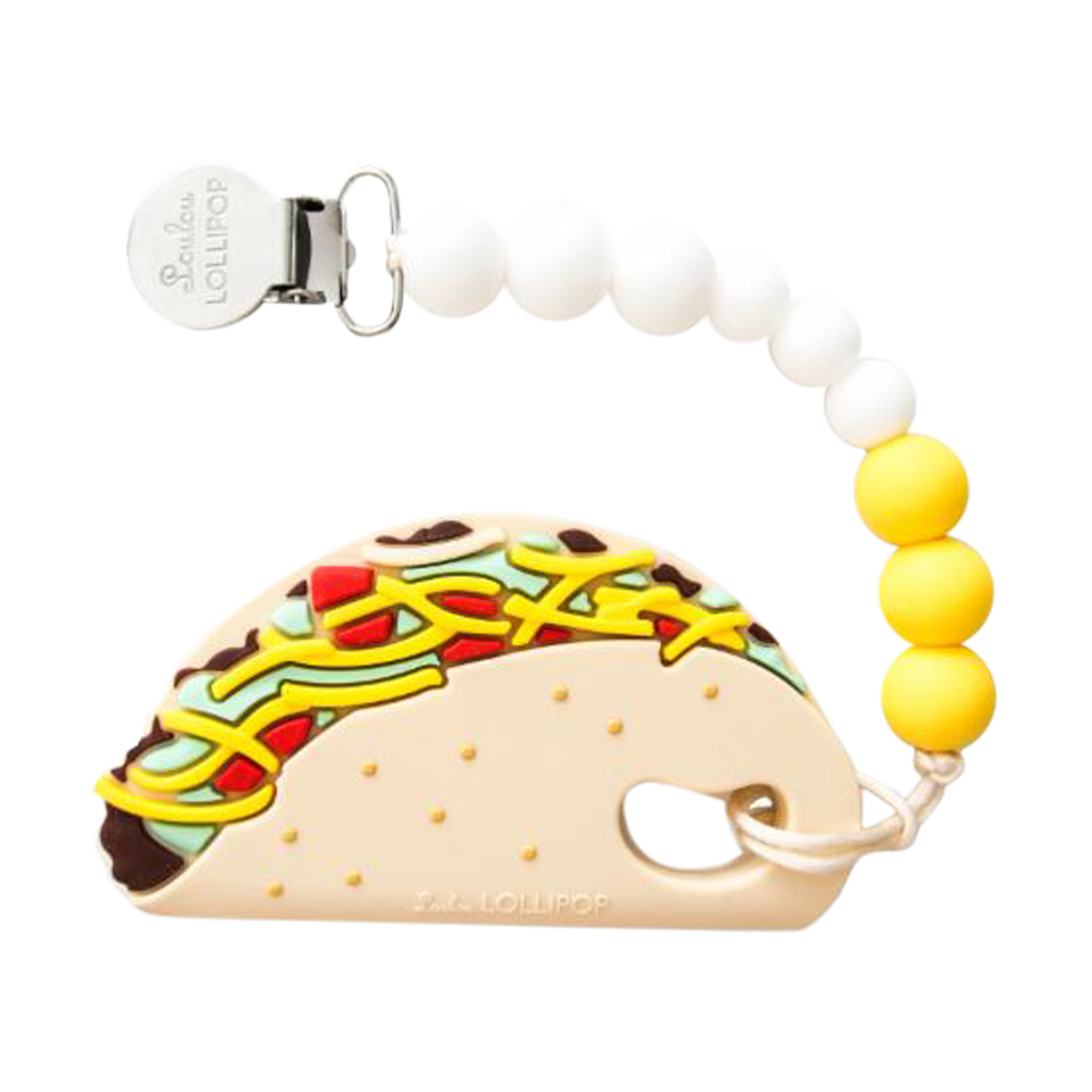 taco teething ring