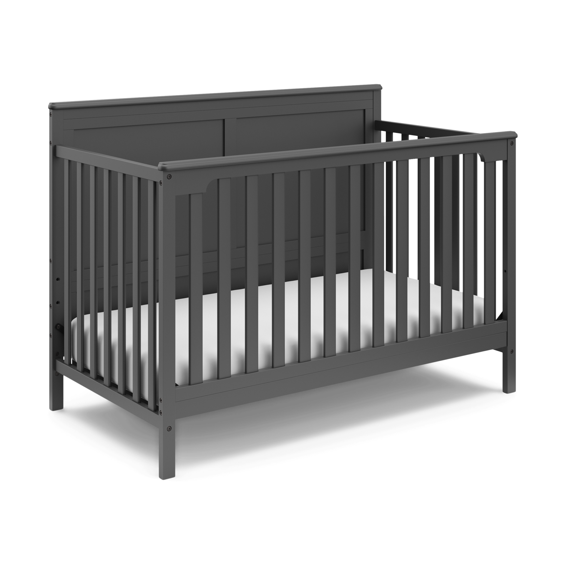 Storkcraft Alpine 4-in-1 Convertible Crib - Gray.