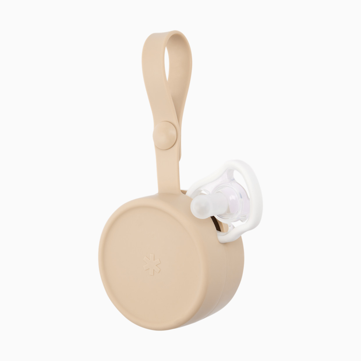 Skip Hop Silicone Pacifier Holder - Oat.