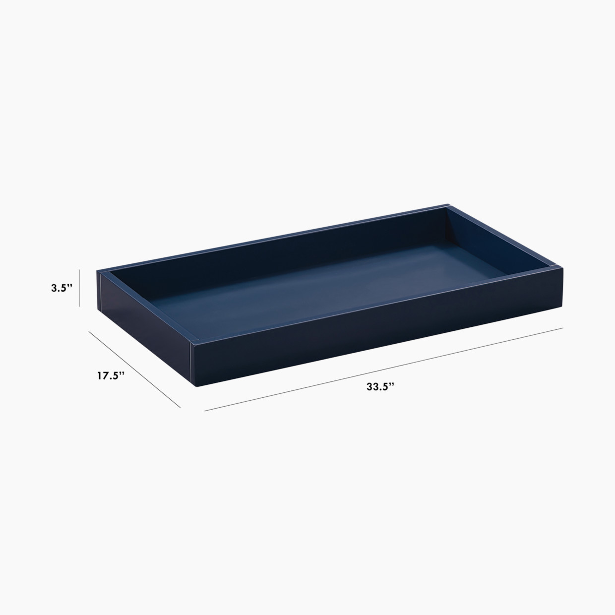 Carter's by daVinci Universal Removable Changing Tray - Navy.
