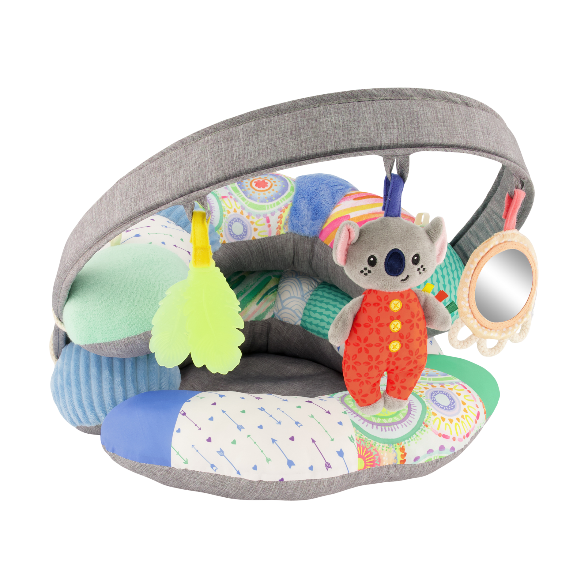 Infantino 3-in-1 Tummy Time, Sit Support & Mini Gym.
