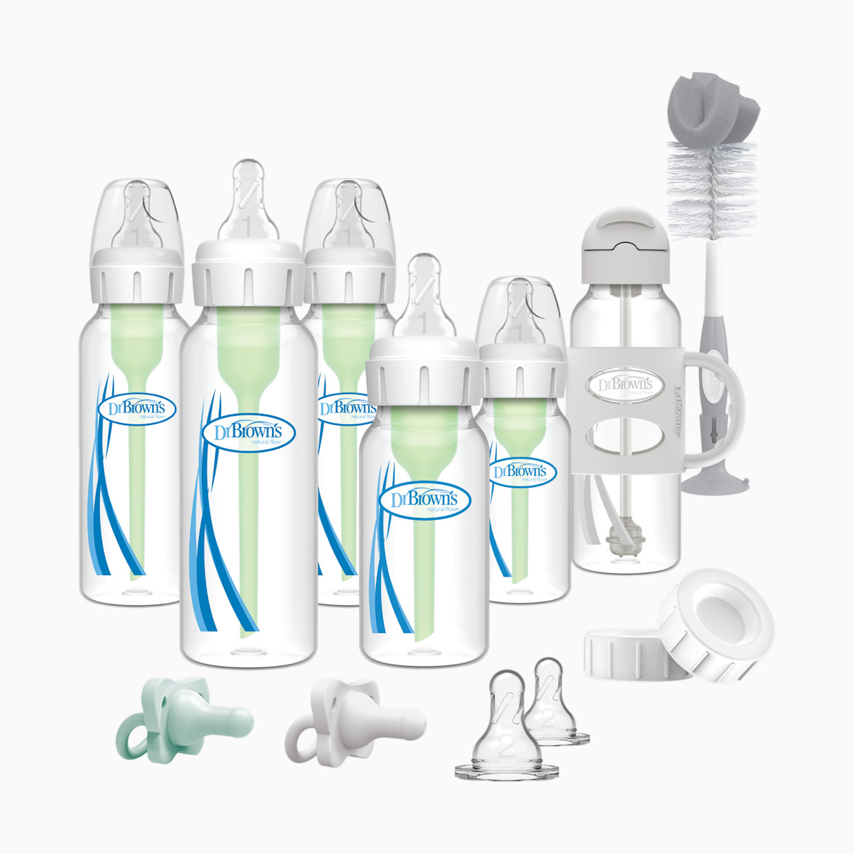 Dr. Brown's Anti-colic Options+ Narrow Bottle Gift Set - Clear.