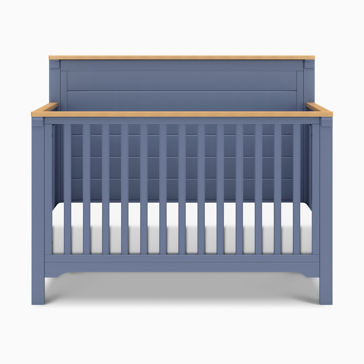 daVinci Shea 4-in-1 Convertible Crib - Cove Blue/Honey.