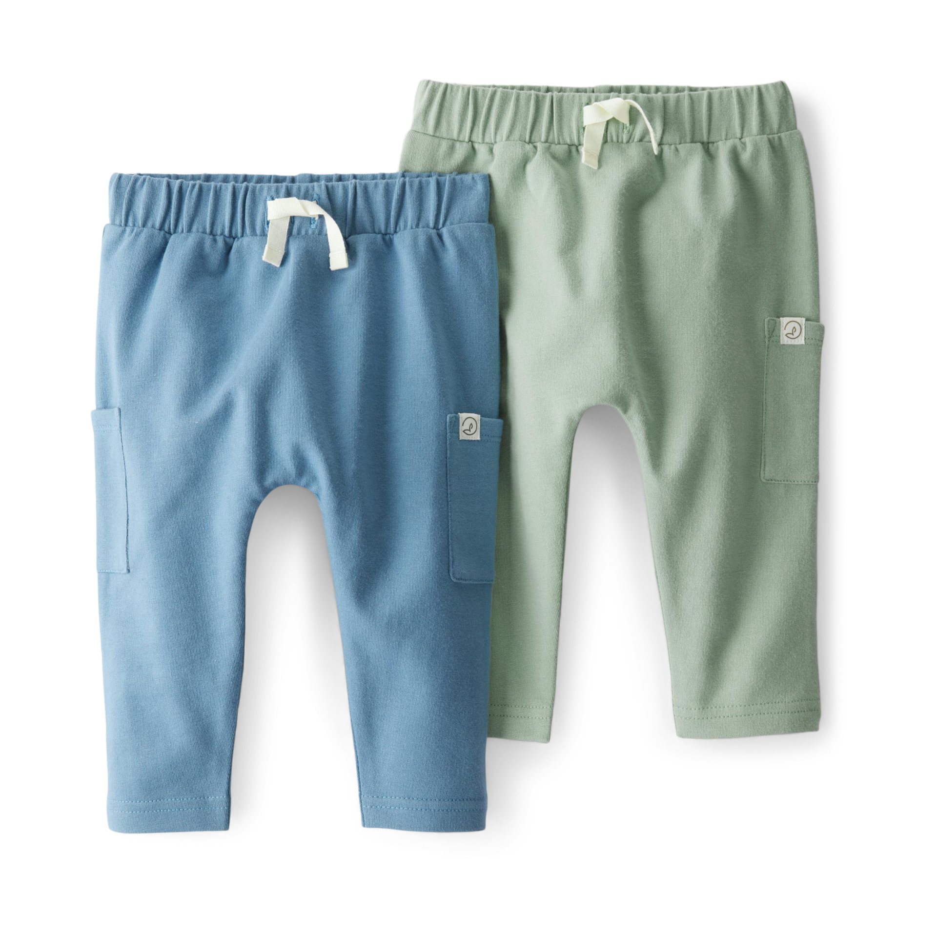  Little Planet 2-Pack Organic Cotton French Terry Joggers.