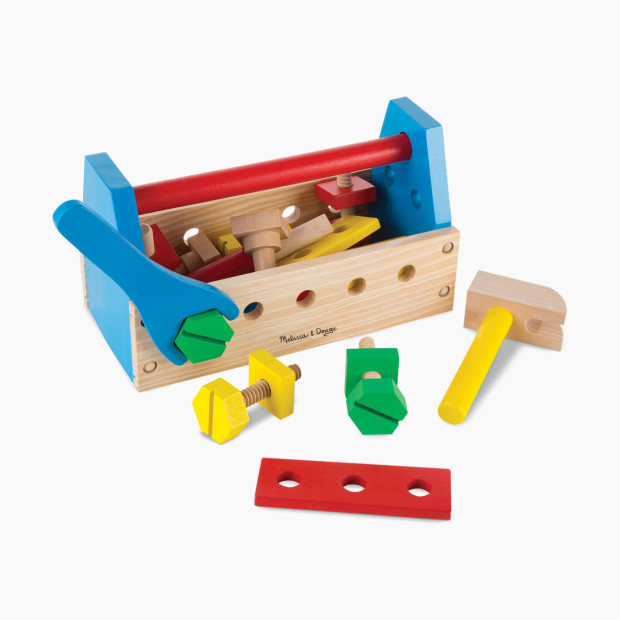 Melissa & Doug Take-Along Tool Kit Wooden Toy.